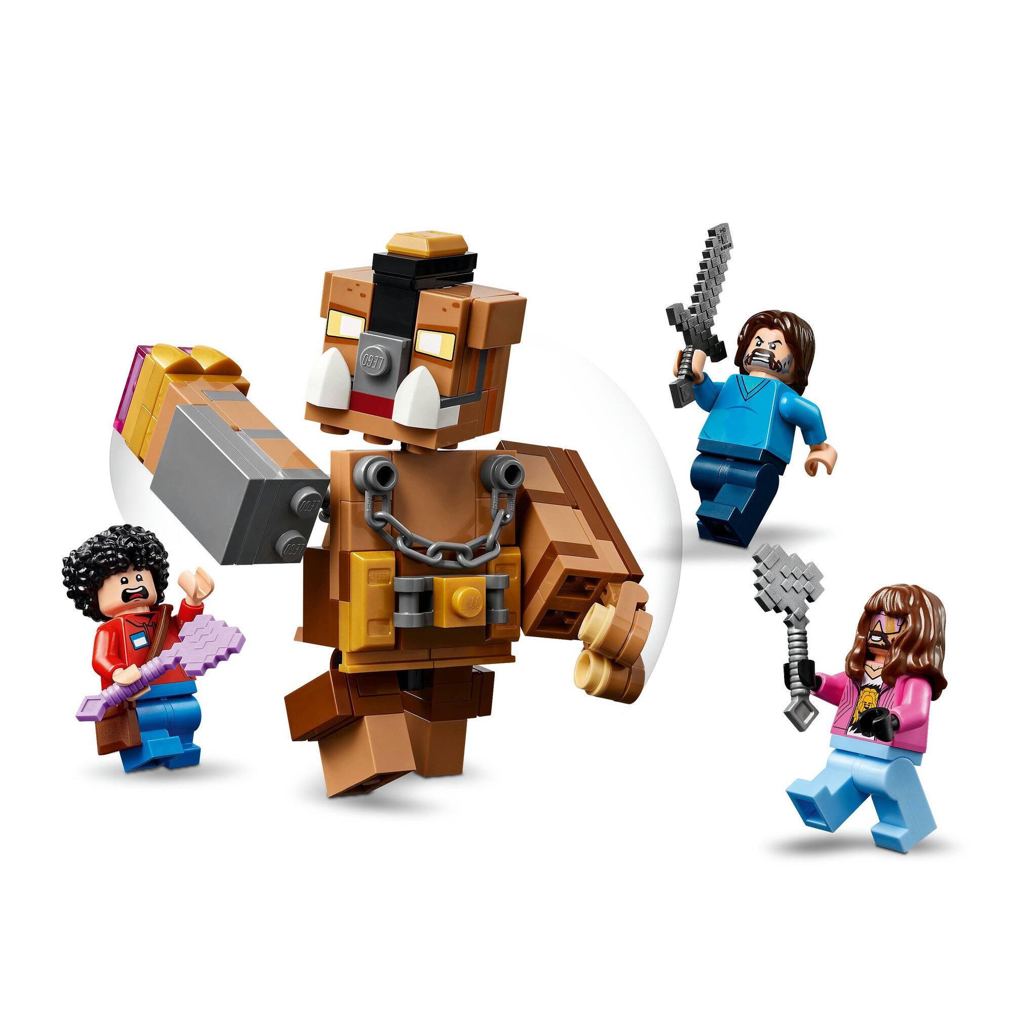 LEGO® Minecraft® Woodland Mansion Fighting Ring Gamer Toy with Mob Figures 21272